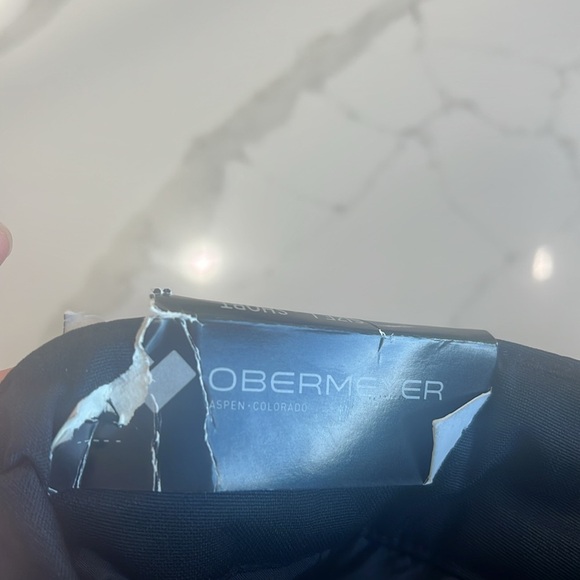 Obermeyer Keystone black snow ski‎ snowboard pants men’s large short 30” inseam - Picture 14 of 15